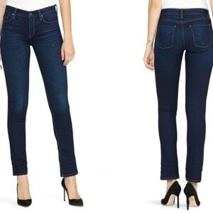 HUDSON Nico Mid-Rise Super Skinny Jeans Dark Wash Size 29 W14
